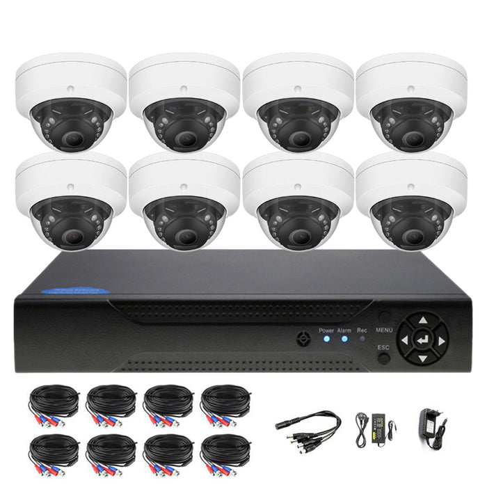 grabador dvr de 8 canales 5mp con audio