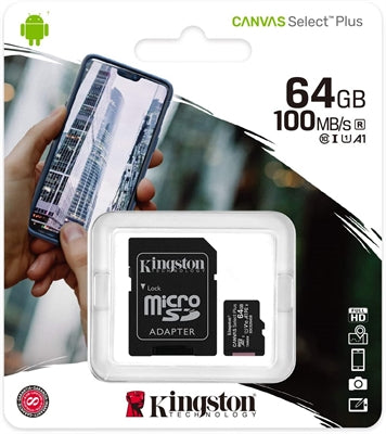 Kingston Canvas Micro SD 64GB