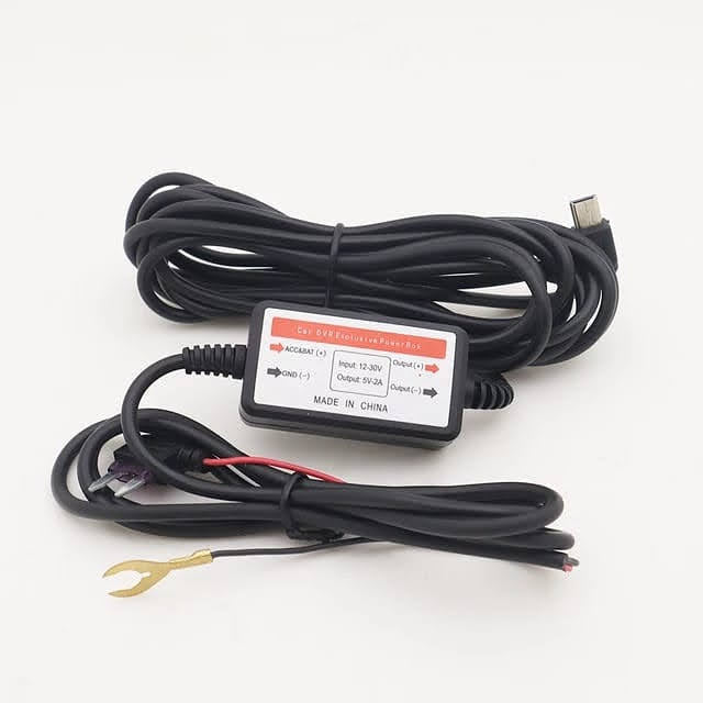 cable para grabar 24 horas dashcam