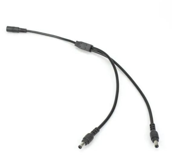 DC splitter de 1 hembra a 2 machos