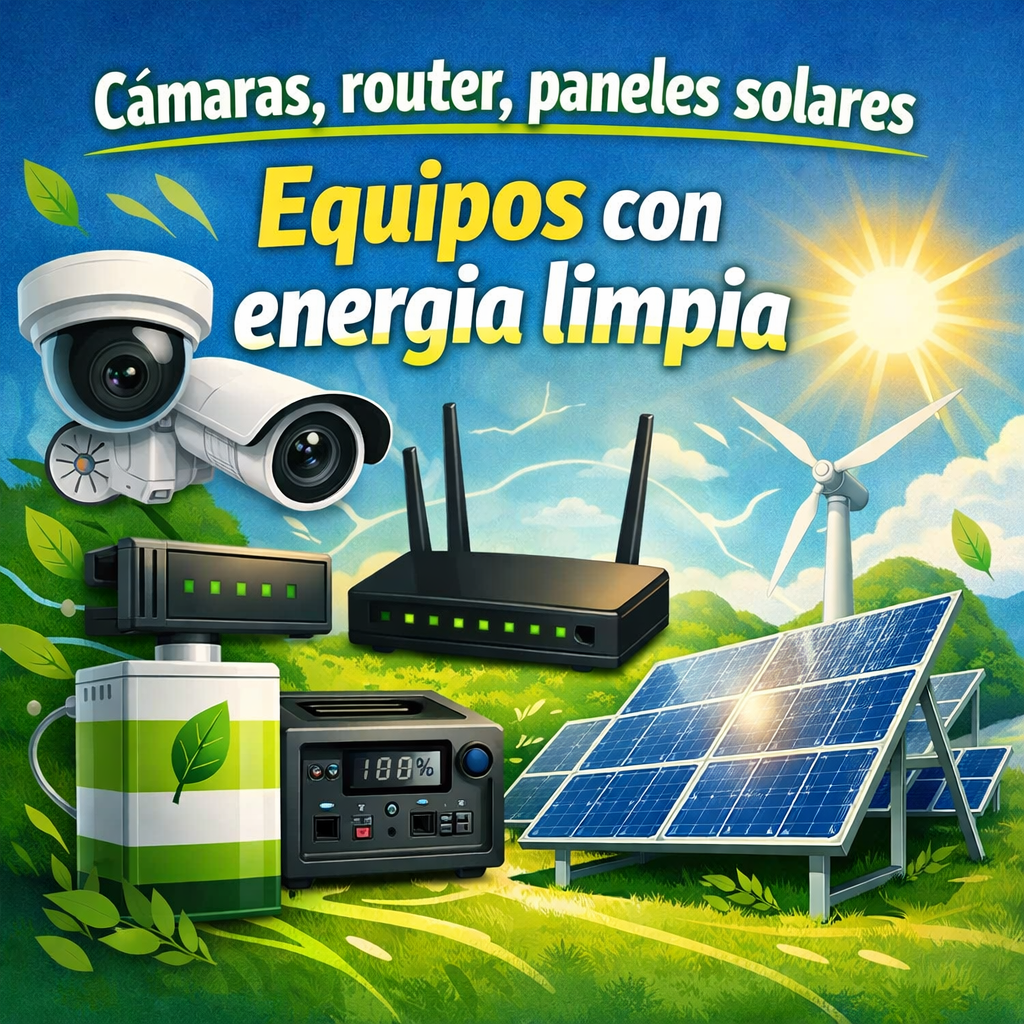 Equipos con energía limpia
