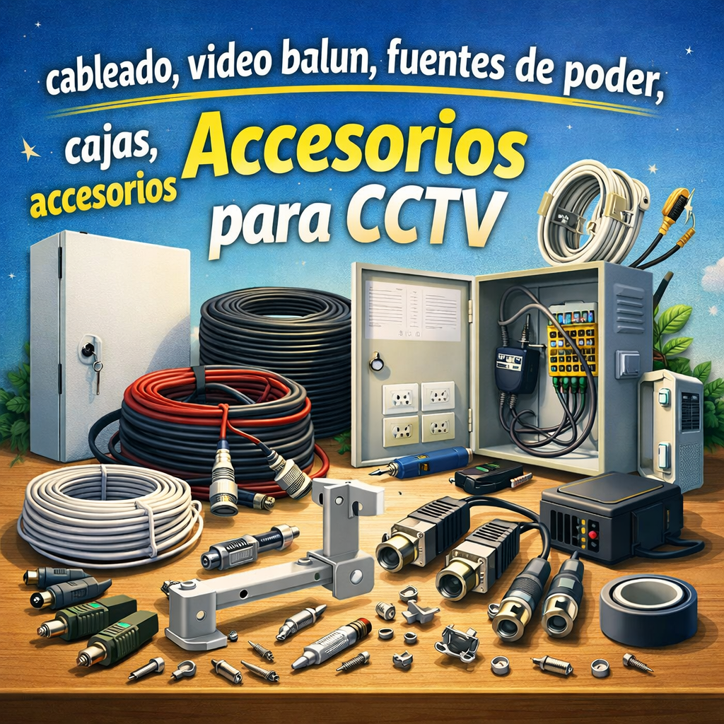 Accesorios para cctv