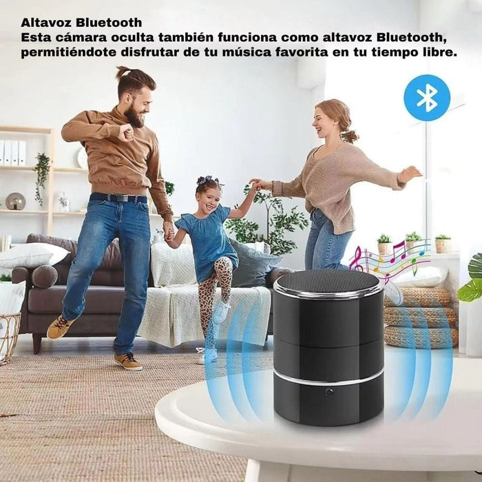 Mini cámara con señuelo de bocina bluetooth
