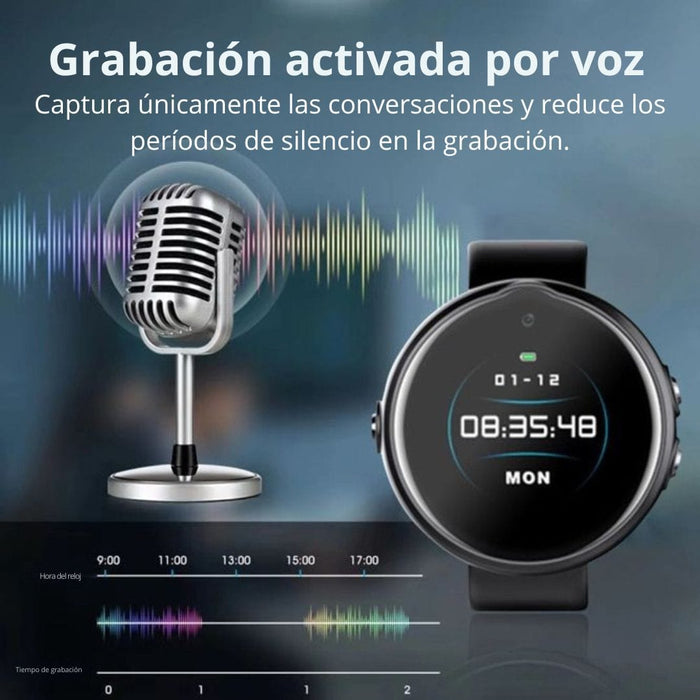 Mini Cámara con Señuelo de Reloj Inteligente