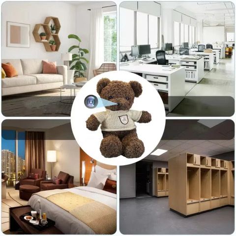 Mini cámara con señuelo de peluche - Wifi