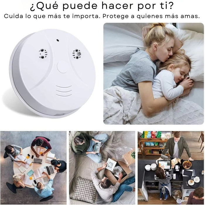 Mini cámara con señuelo de detector de humo - Wifi