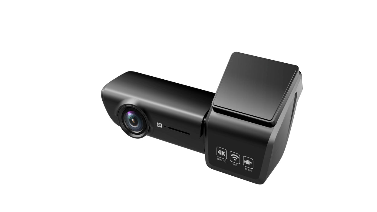 Cámara para Auto Doble 4K + 2K WiFi integrado y GPS F8