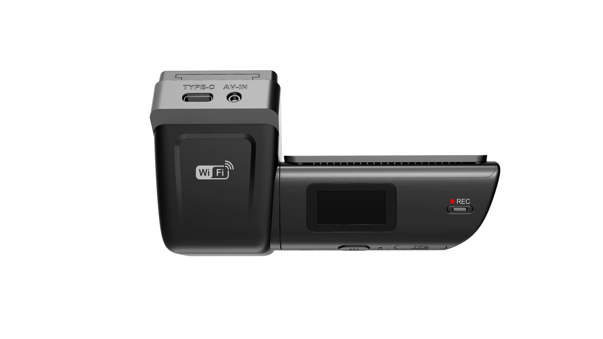 Cámara para Auto Doble 4K + 2K WiFi integrado y GPS F8