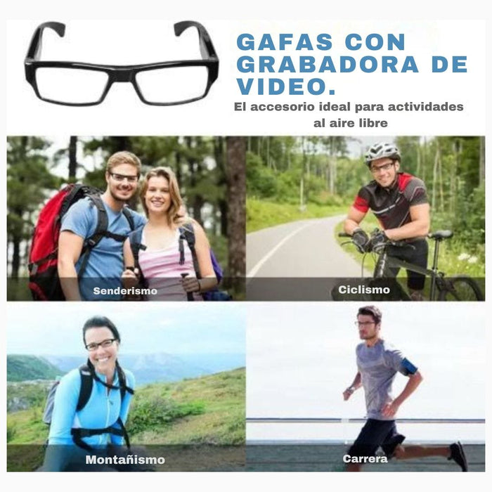 Mini Cámara con Señuelo de Lentes