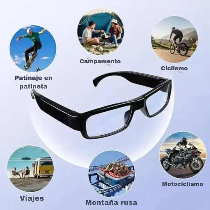 Mini Cámara con Señuelo de Lentes