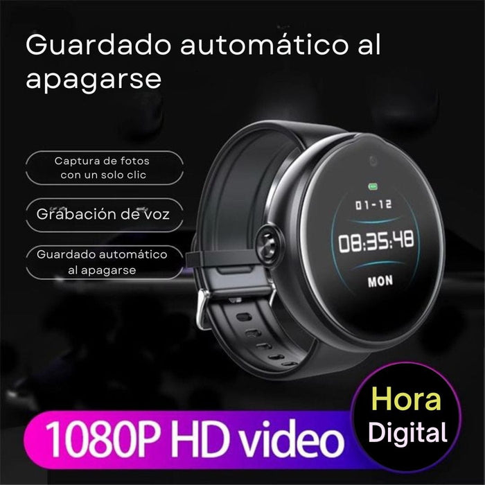 Mini Cámara con Señuelo de Reloj Inteligente