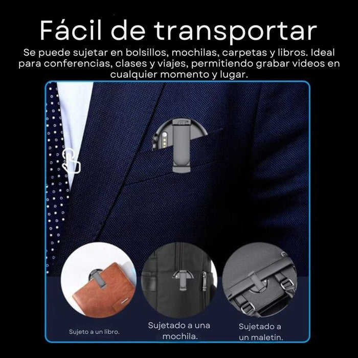 Mini Cámara con Señuelo de Reloj Inteligente