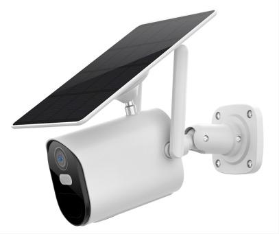 Cámara 4g de videovigilancia solar con batería recargable. Full color