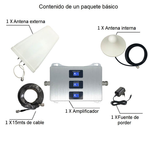 Antena Amplificadora Antenas Repetidoras De Señal Para Celulares
